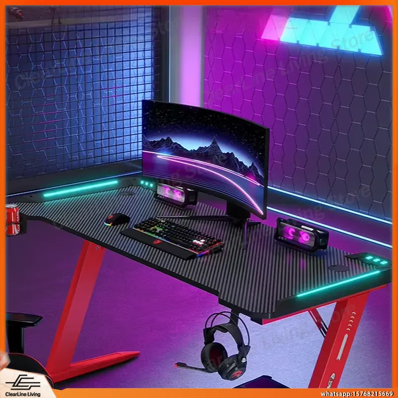 Esports And Gaming Management - Gaming Desk Height Adjustable RGB LED