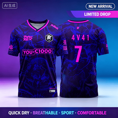 Esports Gaming Teams - 26_27 Paper Rex Valorant T-shirts Men