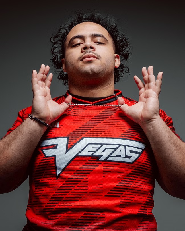 Esports Gaming Teams - 2026 New Vegas Red Diagonal Stripe