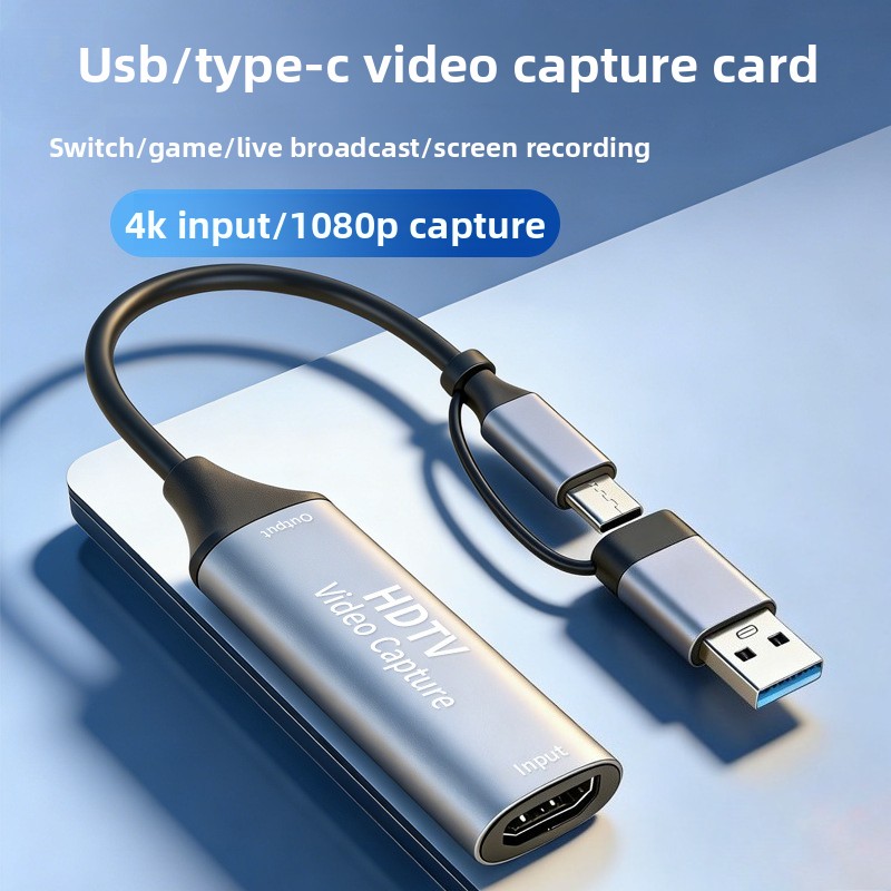 Capture Card 4K Hdmi - MS2130 Chip Type C USB3.0/2.0 Capture