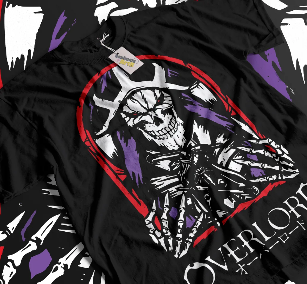 Ainz T-shirt Overlord Ooal Gow - Esports Gaming T Shirt 评论和价格