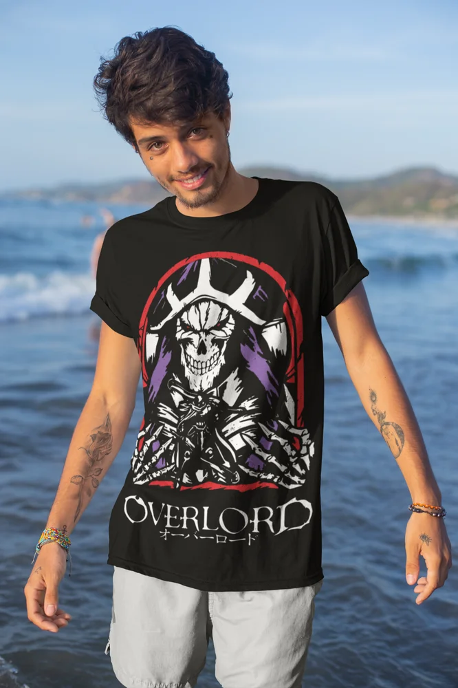 Ainz T-shirt Overlord Ooal Gow - Esports Gaming T Shirt 评论和价格