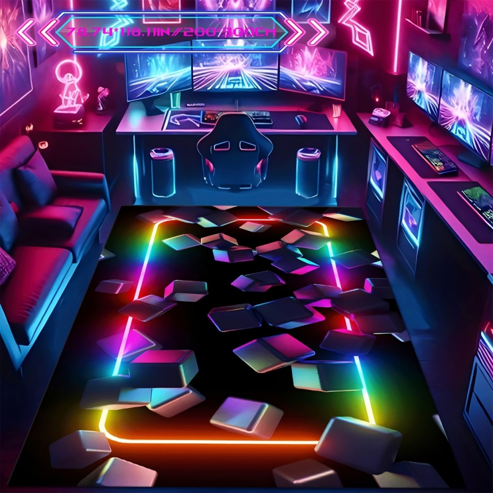 VIKAMA Gaming Mat Colorful Des - Esports Gaming Cafe 评论和价格
