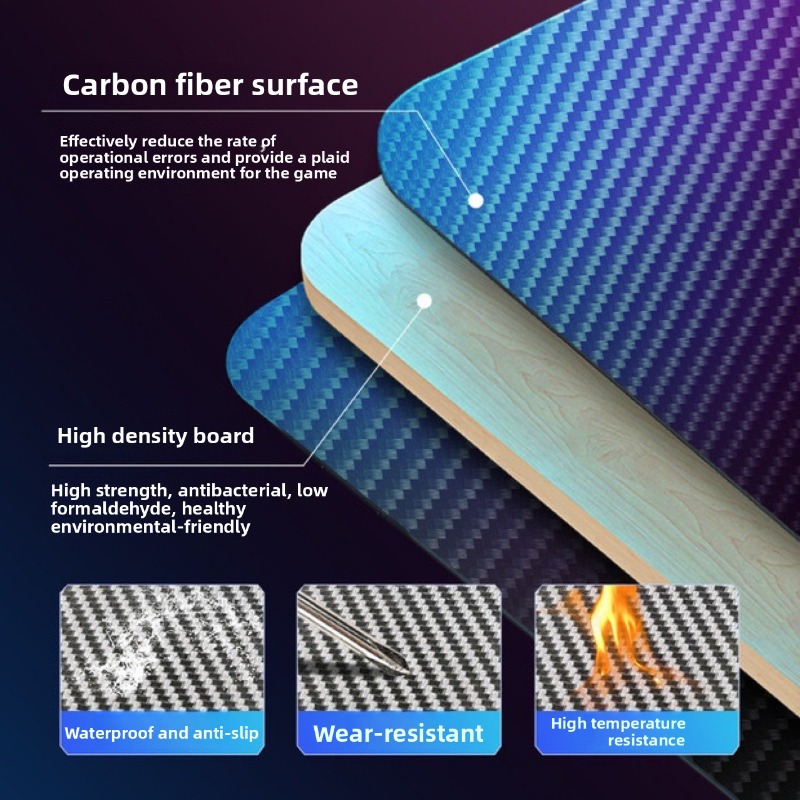 Rgb Carbon Fiber Ambient Light - Esports Gaming Cafe 评论和价格