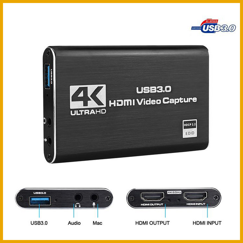 NEW 4K USB 3.0 Video Capture C - Capture Card 4K Hdmi 评论和价格