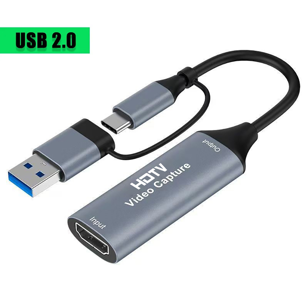 2 in 1 USB 3.0 Video Capture C - Capture Card 4K Hdmi 评论和价格