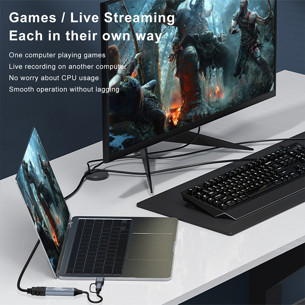 2 in 1 USB 3.0 Video Capture C - Capture Card 4K Hdmi 评论和价格