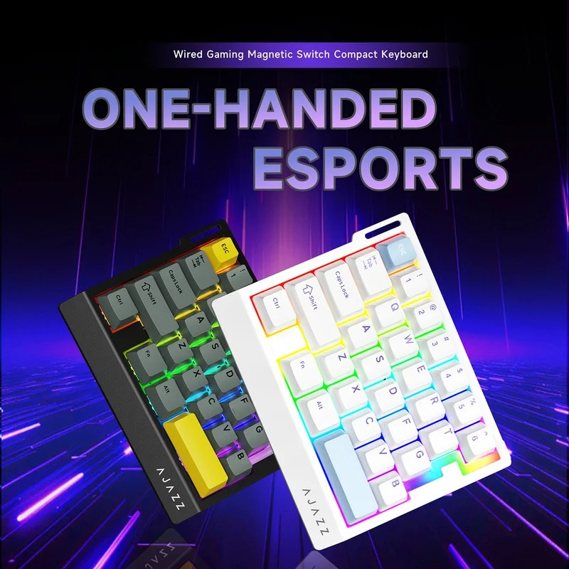 RGB Mini One Handed Mechanical - Esports Gaming Setup 评论和价格