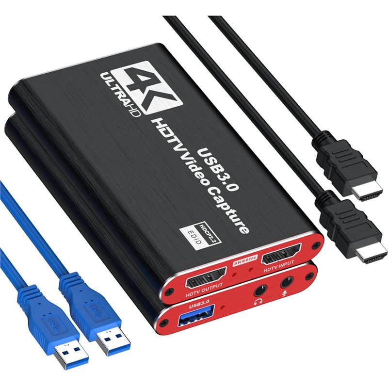 AT82-Game For PC Recording 4K  - Capture Card 4K Hdmi 评论和价格