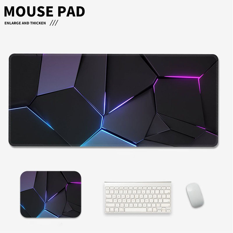 3D Geometric Abstract Large Ga - Esports Gaming Setup 评论和价格