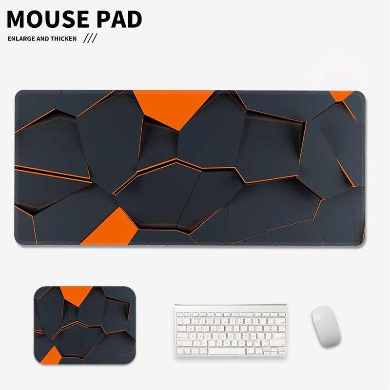 3D Geometric Abstract Large Ga - Esports Gaming Setup 评论和价格