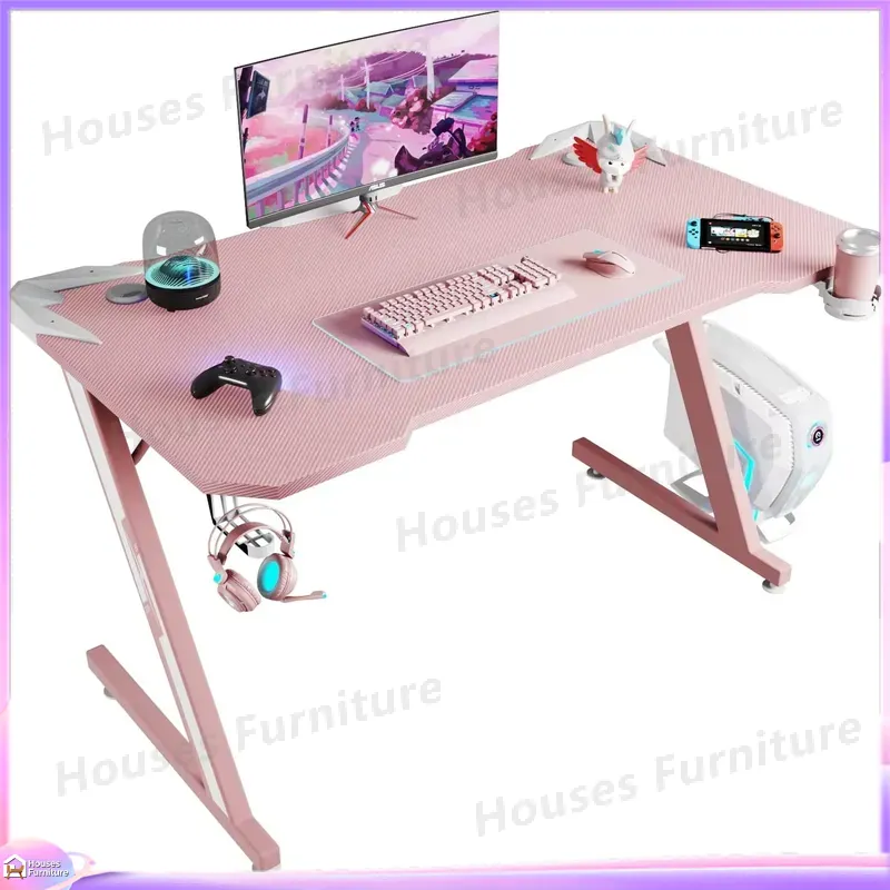 Z Shaped Gaming Desk for PC Se - Esports And Gaming Management 评论和价格