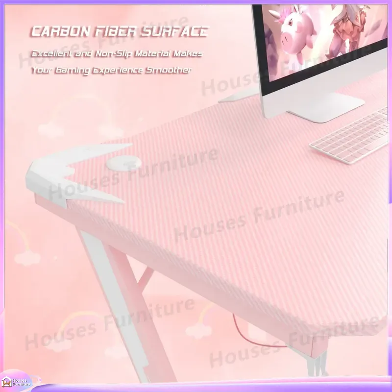 Z Shaped Gaming Desk for PC Se - Esports And Gaming Management 评论和价格
