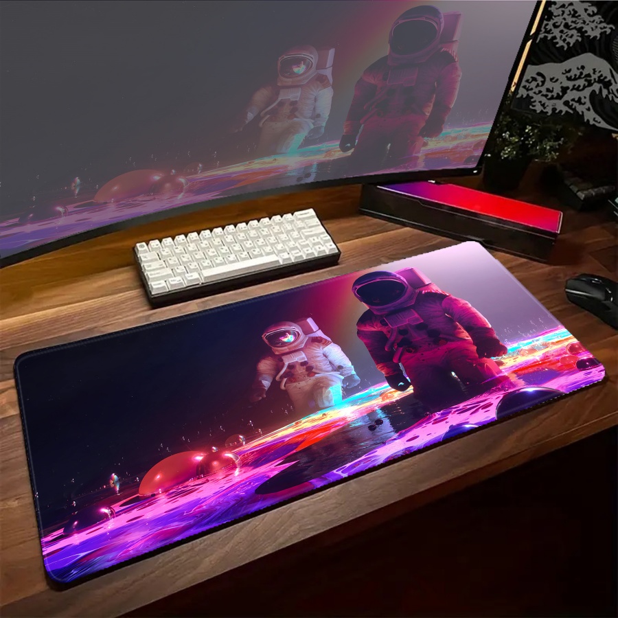 Art Astronaut Mousepad Cute Bi - Esports Gaming Setup 评论和价格