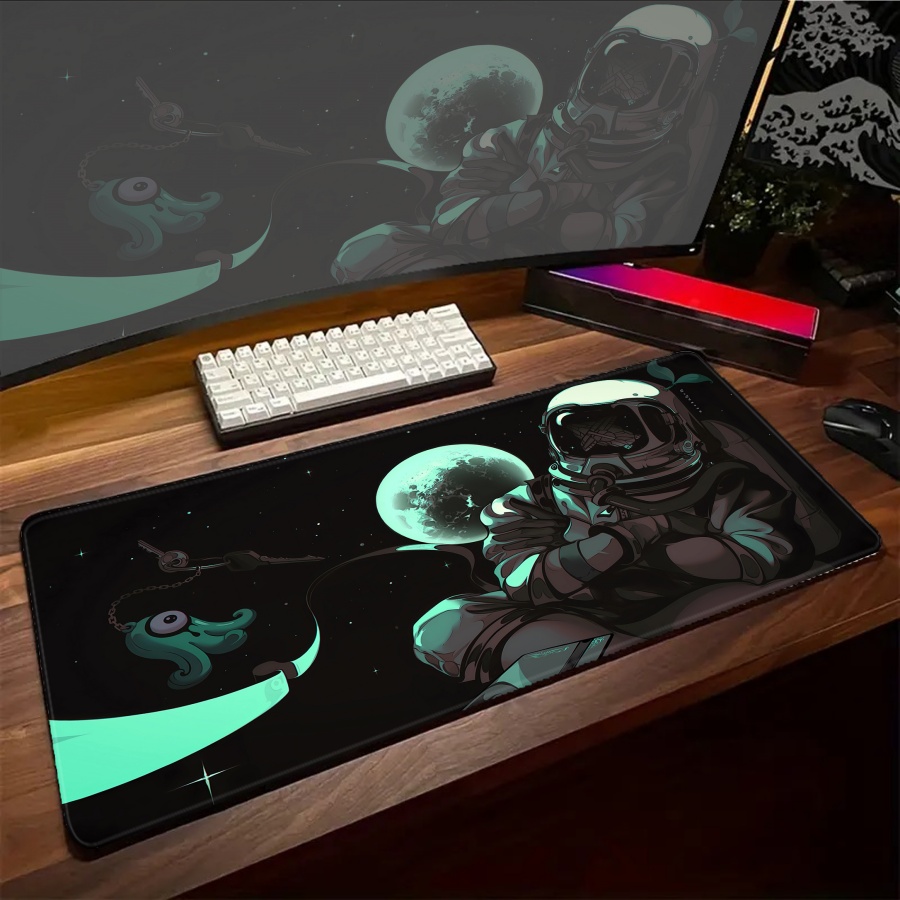 Art Astronaut Mousepad Cute Bi - Esports Gaming Setup 评论和价格